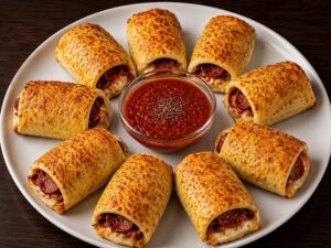 Pizza-Brötchen Sucuk