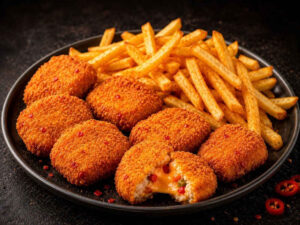Chili & Cheese Nuggets (6 Stück)